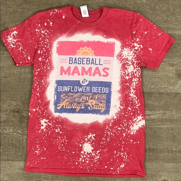 Baseball Mamas Graphic Tee - Red - Picture 2 of 3